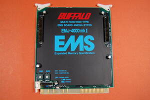 PC98 Cバス用 メモリボード BUFFALO EMJ-4000mkⅡ 動作未確認 現状渡し ジャンク扱いにて　N-125 5292 