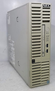●[Windows Server 2012 R2] 水冷 小型サーバ NEC Express5800 T110h-S (4コア Xeon E3-1220 v5 3GHz/8GB/SATA 3.5inch 1TB*2/RAID/DVD)