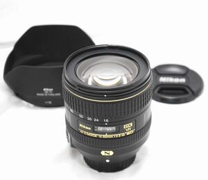【新品同様の超美品・純正フード付き】Nikon ニコン AF-S DX NIKKOR 16-80mm f/2.8-4E ED VR