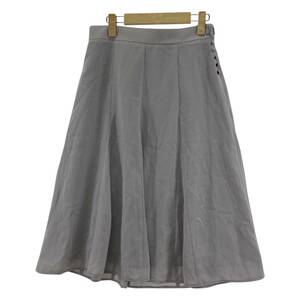 ゆうパケットOK Reflect リフレクト フレア スカート size11/グレー レディース