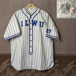 UNION ICE フェルトレター 【スポルディング】 30s Baseball Shirt A.G.SPALDING & BROS / 30年代 ベースボール シャツ ビンテージ 20s40s