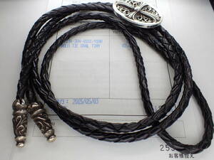 正規品CHROME HEARTS 　BOLO TIE OVAL TINYボロータイ 【インボイス原本付属】