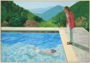 Portrait of an Artist (Pool with two figures), 1972/Hockneyポスタ— ED300