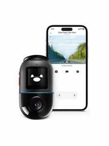 70mai Dash Cam Omni 前後左右360度撮影対応ドライブレコーダー eMMCストレージ SDカード不要 車用ドラレコ 小型 200万画素 