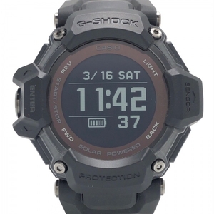 CASIO(カシオ) 腕時計■美品 G-SHOCK/G-SQUAD GBD-H2000-1BJR ボーイズ モバイルリンク機能/ソーラーアシスト 黒