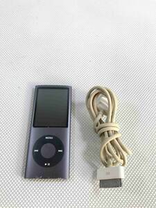 S5069◇Apple アップル iPod nano アイポッド 8GB A1285 MB754J ケーブル付属【訳あり】240426