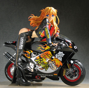 アスカ レーシングVer バイク ガレージキット 樹脂 レジン 未塗装 組立式 1/6スケール ※デカール付属