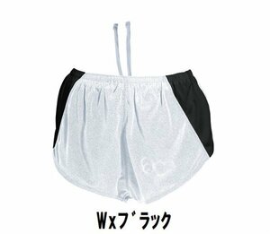 1199円 新品 レディース ランニング パンツ Wxブラック サイズ140 子供 大人 男性 女性 wundou ウンドウ 5590 陸上