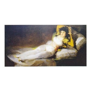 絵画 世界の名画シリーズ 額縁付(MJ108N) フランシスコ・デ・ゴヤ 「着衣のマハ」 80号 プリハード