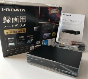 送料無料 アイ オー データ 録画用ハードディスク IO-DATA テレビ録画 DATA ハードディスク 2TB 24時間連続録画