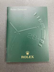 F番 2003年 冊子 ロレックス デイトジャスト ROLEX DATEJUST YOUR OYSTER booklet catalog 16233 16234 16200 16220 16250 16238 16239