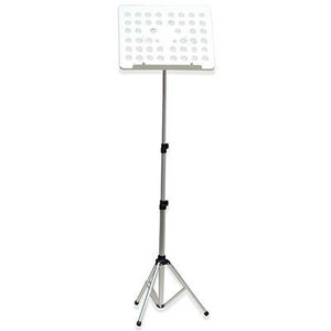 軽量　折りたたみ式オーケストラ 譜面台　GL-05 SILVER　シルバー ケース付き Foldable Small Music Stand With/CASE コンパクトに収納可能