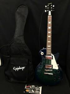 0503-118T⑤23508 エレキギター Epiphone Les Paul Studio　レスポール スタジオ　エピフォン　楽器　音楽　レア　人気