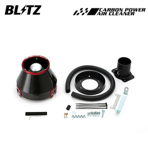 BLITZ ブリッツ カーボンパワーエアクリーナー ヴォクシー AZR60G AZR65G H16.8～H19.6 1AZ-FSE