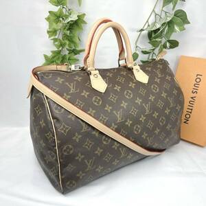 1円 LOUIS VUITTON ルイヴィトン モノグラム スピーディ 35 ハンドバッグ ショルダー シリアル VI881