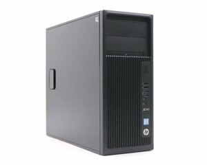 【特価】hp Z240 Tower Xeon E3-1225 v6 3.3GHz 16GB 256GB(SSD) DisplayPort x2/DVI-D出力 DVD-ROM Windows10 Pro for Workstations 64bit