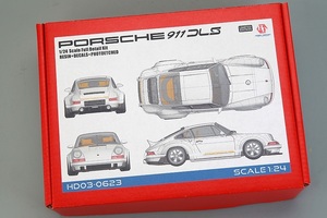 ホビーデザイン HD03-0623 1/24 ポルシェ 911 DLS フルディティールキット (レジン+エッチングパーツ+デカール+メタルパーツ+メタルロゴ)