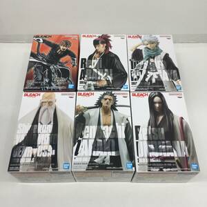 △【T837】未開封品　バンダイ『BLEACH　千年血戦篇　フィギュア　6体セット　ブリーチ　黒崎一護　阿散井恋次　日番谷冬獅郎　他』△