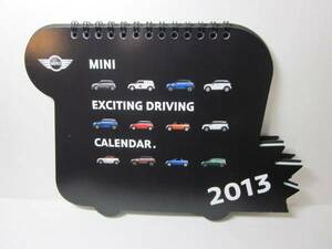 【ＭＩＮＩ】EXCITING DRIVING CALENDARカレンダー★２０１3年★クリックポスト１９８円★