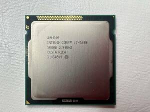 【中古】Intel CORE i7-2600　3.40GHZ CPU　インテル