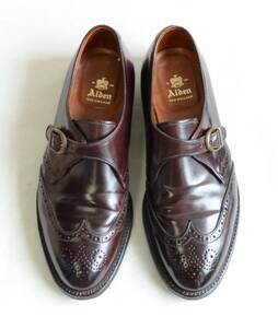 オールデン ALDEN 1671 コードヴァン モンクストラップ 靴 size 8.5