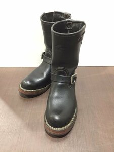 WESCO ウェスコ CUSTOM BOSS ENGINEER BOOTS カスタム ボス エンジニアブーツ サイズ8.5 26.5cm/Dワイズ ブラック