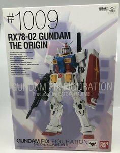 Wｄ047★バンダイ GUNDAM FIX FIGURATION METAL COMPOSITE #1009 RX78-02 ガンダムTHE ORIGIN(Re：PACKAGE) 中古★