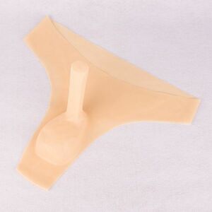 85-740-45 メンズ ラテックス 避妊パンツ カップル 透明セクシー ブリーフ インナーウェア エロエロ 疑似パンツ 下着 パンツ 1