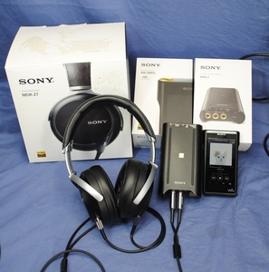 沼3兄弟！SONY MDR-Z7/PHA-3/NW-WM1A の3点セット WALKMAN ウォークマン ヘッドホン バランス DAC デジタル Hi-Res Bluetooth ハイレゾ