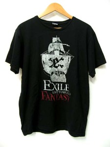 送料無料 EXILE LIVE TOUR 2010 FANTASY ツアー Tシャツ M 古着