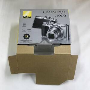 sb2477 送料無料！現状品 Nikon ニコン COOLPIX A900 コンパクトデジタルカメラ シルバー 本体・バッテリのみ