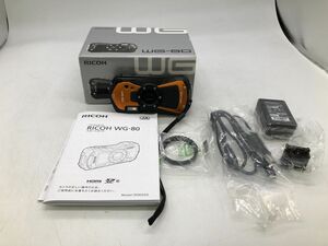 【RICOH】リコー デジタルカメラ WG-80 1600万画素 1/2.3型 CMOS【いわき鹿島店】