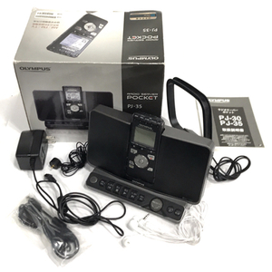 OLYMPUS PJ-35 Radio Server Pocket ICレコーダー オーディオ機器 付属品あり QD043-23