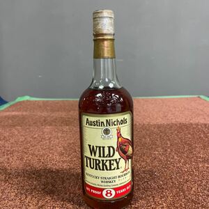 古酒 未開栓 WILD TURKEY 8年 02/21/97 ワイルド ターキー ケンタッキー バーボン ウイスキー 金キャップ 750ml 50,5%