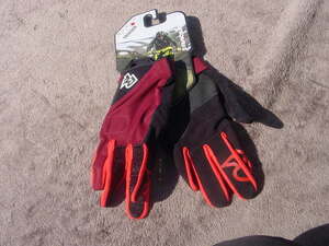 RACE/FACE TRIGGER GLOVE Lsize RED 新品未使用