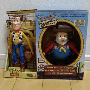 未開封・パッケージ難有り品 トイストーリー TOY STORY ウッディ&プロスペクター ラウンドアップ