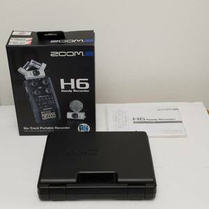 1円スタート　Zoom H6 ハンディーレコーダー　ズーム　録音器