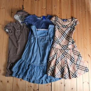 お買い得◆BURBERRY BLUE LABEL◆バーバリーブルーレーベル◆レディース　女性用　ワンピース　おまとめ４点セット　[38] br07017612