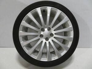 20-30-43 　レガシィ　BM9　2.5GT　 S-PACKAGE　【　純正　アルミホイール　１８インチ　１本　7.5J　215/45　５穴　PCD100　】　①