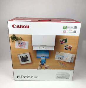 【未使用品】Canon キヤノン TS6330 プリンター インクジェット複合機 PIXUS A4インクジェット複合機 白