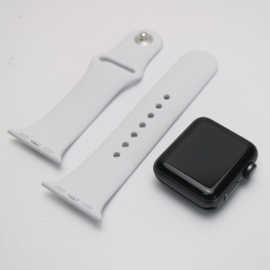 超美品 Apple Watch series3 38mm GPSモデル スペースグレイ 即日発送 Apple 中古 あすつく 土日祝発送OK