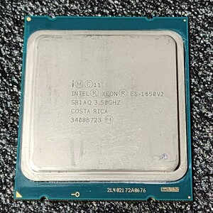 CPU Intel Xeon E5 1650v2 3.4GHz 6コア12スレッド IvyBridge-EP LGA2011 PCパーツ インテル 動作確認済み