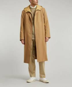 【新品】AURALEE オーラリー LIGHT WOOL MAX GABARDINE HOODED LINER COAT size 5 BEAMS Bshop COMOLI Graphpaper Kaptain Sunshine