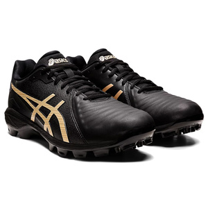 アシックス LETHAL ULTIMATE FF ラグビーシューズ 26.0cm ブラック×シャンパン #1111A021-900 LETHAL ULTIMATE FF ASICS 新品 未使用