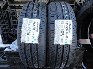 ★1415 新品 ヨコハマ BluEarth 155/55R14 2本 2016年製