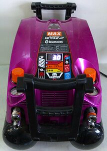 ☆MAX マックス 高圧コンプレッサー【AK-HH1270E2】ブライトマゼンタ USED品☆