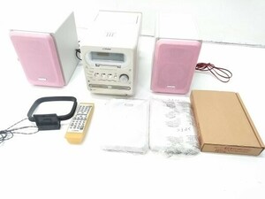 ○音出し確認済み Victor/ビクター CD MD カセット FM AM コンポ UX-Q10 リモコン アンテナ付き 4261 @140 ○