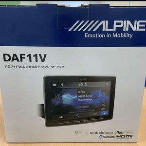 正規品 新品 アルパイン(Alpine) カーオーディオ フローティングビッグDA 【DAF11V】 Bluetooth AppleCarPlay 自動車 カーナビ