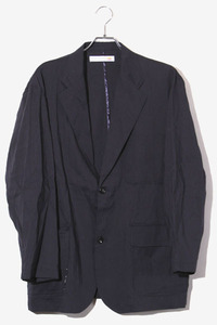 melple メイプル Tomcat Vacation Jacket Linen トムキャット ヴァケーション リネン ジャケット シングル 2B テーラードジャケット L NAVY