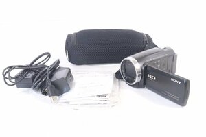 【ト足】CBZ01CTT1V SONY ソニー HANDYCAM ハンディ―カム HDR-CX675 ビデオ カメラ HD 光学機器